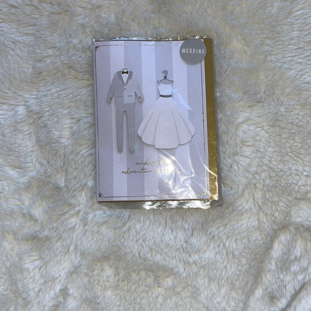 Wedding celebration card new with tags never opened